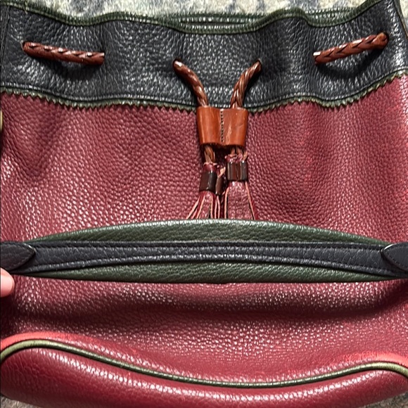 Vintage All Weather Leather Multicolor Dooney & Bourke Bag - Picture 8 of 8